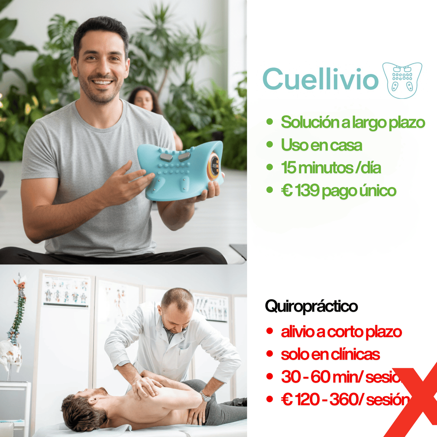 Cuellivio Masajeador